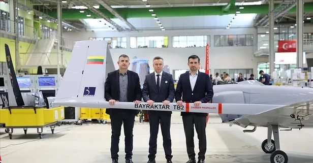 Bayraktar TB2 Litvanya'da posta pulunda: 45 bin pul dolaşıma sokuldu!