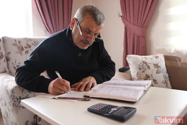 Amasya'da yaşayan 59 yaşındaki Hüseyin Tırpan 12 yıldır gün gün ölen köylülerinin isimlerini yazıyor - 4