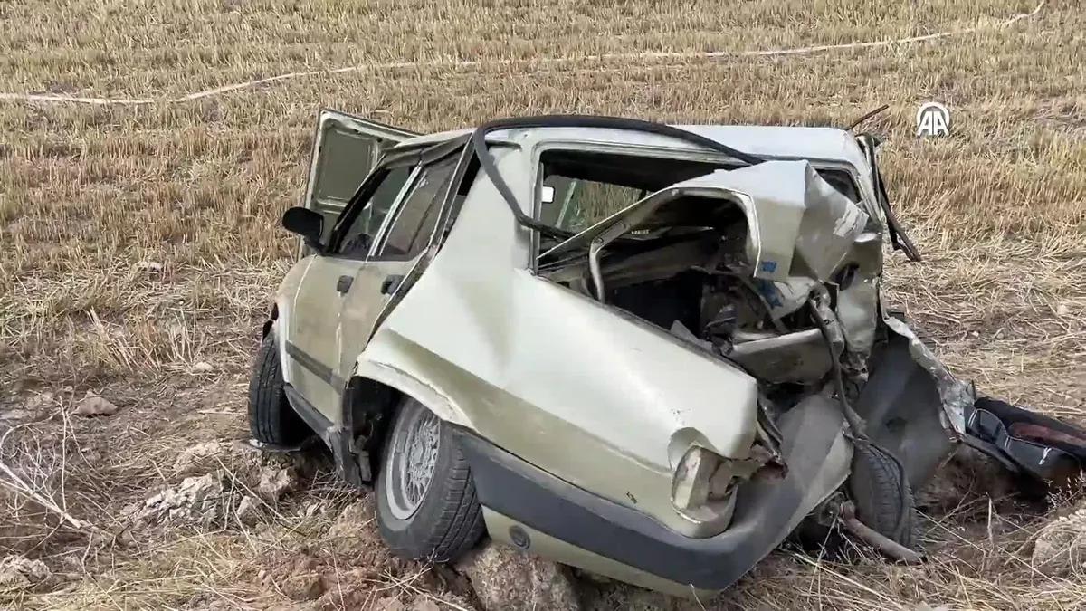 Uşak'ta trafik kazası: 1 Ölü, 3 Yaralı