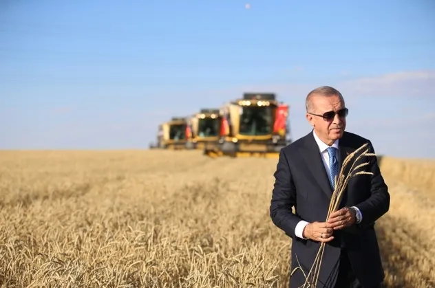 Başkan Erdoğan "Hasat Bayramı"nı kutladı