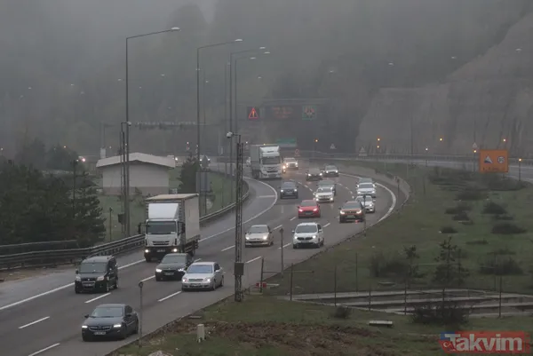 İstanbul'dan büyük kaçış! Bolu ve Düzce kesiminde bayram trafiği başladı - 12