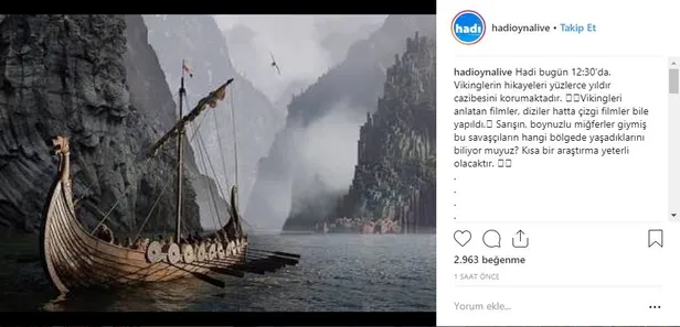 28 Eylül Hadi ipucu sorusu nedir? Vikingler hangi bölgede yaşamıştır?-2