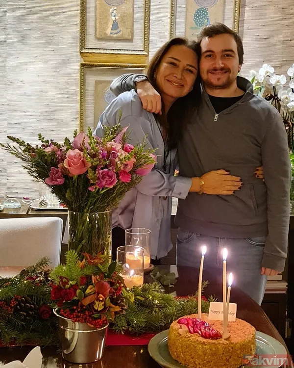 Demet Akbağ’ın gözlerden uzak büyüttüğü oğlunu gören şaşıp kaldı: Kendini doğurmuş! - 14