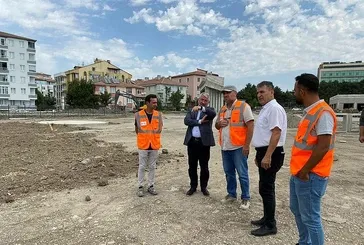 Çorum'da yeni millet bahçesinde çalışmalar hızla ilerliyor