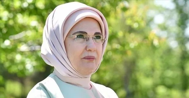 Emine Erdoğan'dan Filistinli savaş mağduru çocuklara yardım eli