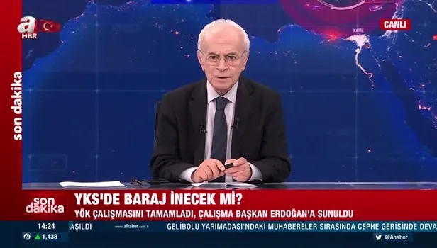 Üniversite sınavı son dakika! YSK'de baraj indi mi? YÖK'ün tamamladığı çalışma Başkan Erdoğan'a sunuldu |TYT-AYT barajı