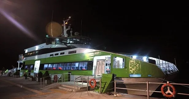 Bursa’da deniz otobüsü seferlerinden bazıları iptal edildi
