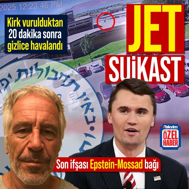 Charlie Kirk suikastında yeni bomba! Saldırıdan 20 dakika sonra gizli uçak kalktı Mossad iddiası güçlendi | Son ifşası Epstein
