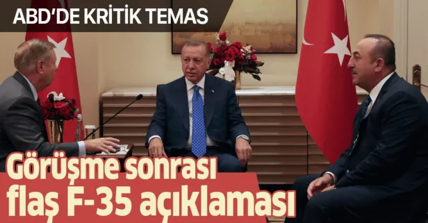 Başkan Erdoğan Lindsey Graham'ı kabul etti