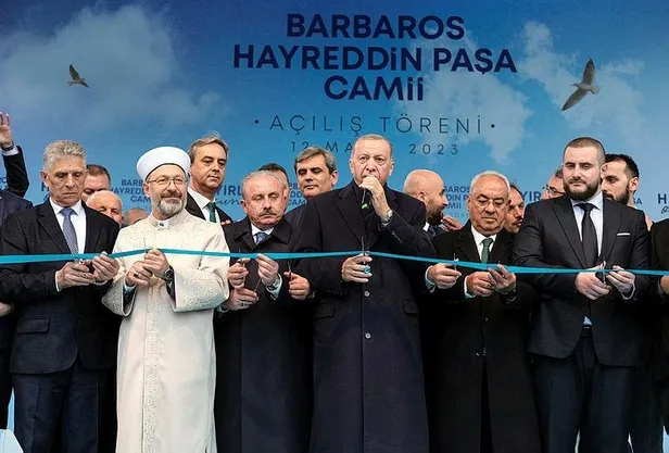 Başkan Erdoğan'dan Barbaros Hayreddin Paşa Camii açılışında önemli açıklamalar-7