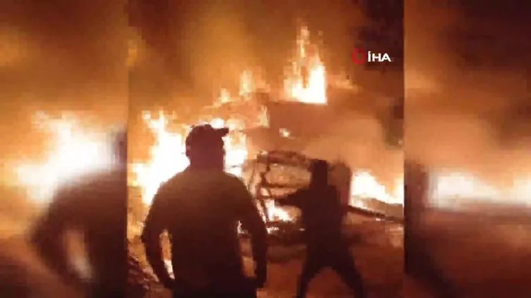 Bursa’da 3 ev alev alev böyle yandı! Yangına müdahale etmek için seferber oldular