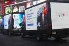 Times Meydanı'nda "Dünya 5'ten büyüktür" yankısı: Başkan Erdoğan'ın sözleri dev ekranlarda