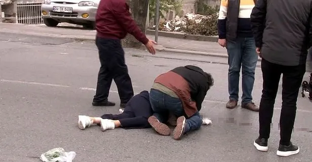 İstanbul’da korkunç kaza! Karşıya geçmeye çalışırken otomobil çarptı
