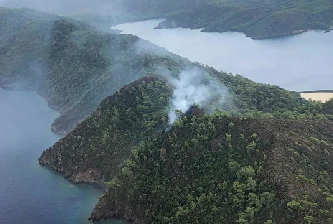 Marmaris’te orman yangını