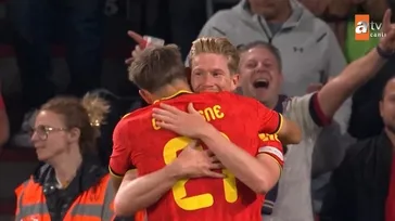 Belçika 1-0 Türkiye GOL: K. De Bruyne