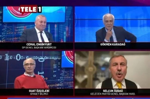 Gelecek Partisi Genel Başkan Yardımcısı Selçuk Özdağ'dan fondaş TELE 1'de FETÖ ağzıyla skandal açıklama!