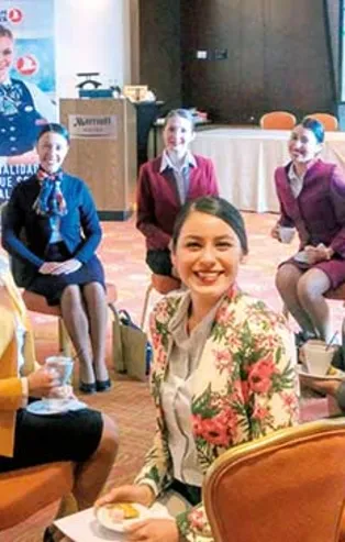 THY’nin Kolombiyalı melekleri işbaşında