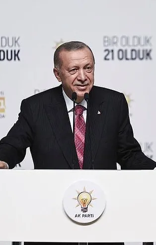 Başkan Erdoğan AK Parti'nin 21. yıl kutlamasında önemli açıklamalarda bulundu