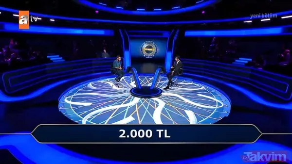 atv'de Kenan İmirzalıoğlu'nun sunduğu Kim Milyoner Olmak İster'de dikkat çeken Mustafa Kemal Atatürk sorusu - 18