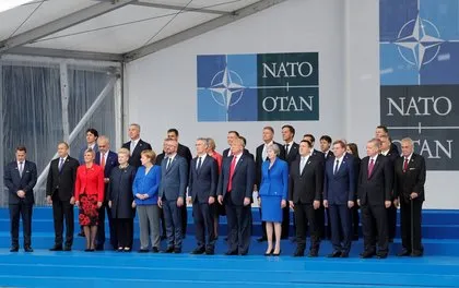 Başkan Erdoğan’ın da katıldığı NATO zirvesinden ilk kareler