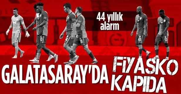 Galatasaray tarihi fiyaskoya adım adım yaklaşıyor