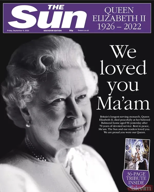 Kraliçe II. Elizabeth'in ölümü dünya basınında geniş yankı uyandırdı: O şimdi tekrar Philip'le birlikte - 8