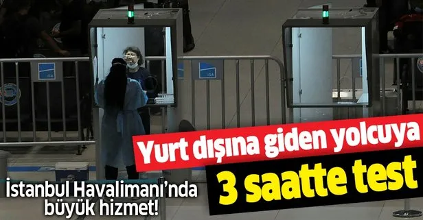 105 günde 142 bin yolcuya test