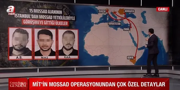 MİT'in MOSSAD'a yönelik düzenlediği çarpıcı operasyonun detayları A Haber'de açığa çıktı!-1