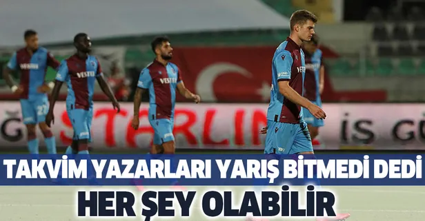 Son düdüğe kadar her şey olabilir