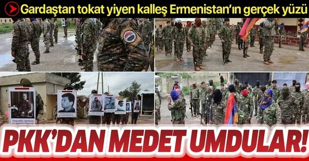 Gardaştan tokat yiyen Ermenistan’ın gerçek yüzü! PKK’dan medet umdular