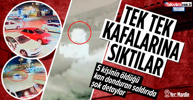 Mardin'deki 5 kişinin öldüğü saldırıda kan donduran şok detaylar: Hepsini indirip kafalarına sıktılar | Termal kamera görüntüleri ortaya çıktı