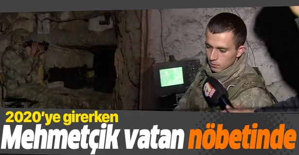 2020‘ye girerken Mehmetçik vatan nöbetinde