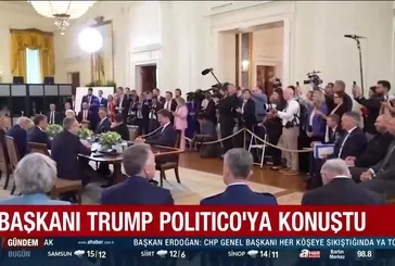 Trump Başkan Erdoğan'a övgüler yağdırdı