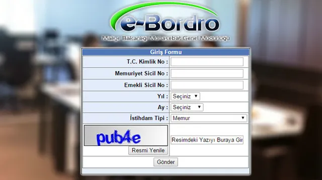 15 Nisan e-bordro e-devlet giriş: 2019 Nisan ayı memur maaş bordrosu sorgulama (E-bordro ekranı)-2