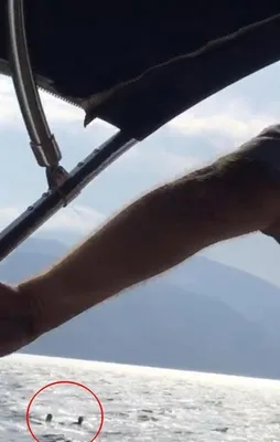 Kuşadası açıklarında tekne yangını