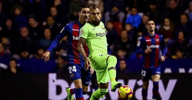 Barcelona, Levante'yi deplasmanda farklı yendi