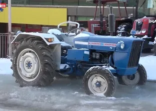 Ardahan dondu: Göle eksi 39,7’yi gördü