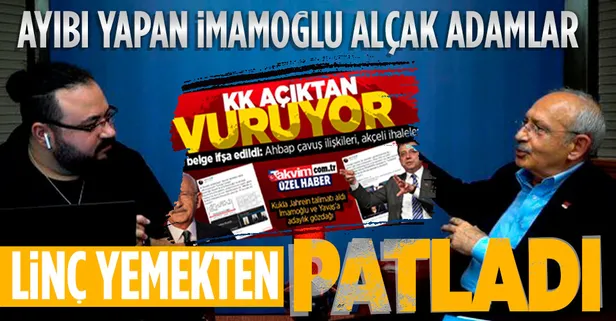 Ekrem İmamoğlu'nun ihale kıyağını deşifre eden Jahrein yediği linç sonrası patladı! "Ayıbı yapan İmamoğlu..."