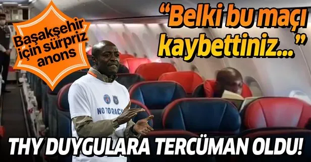 Türk Hava Yolları’ndan Başakşehir için sürpriz anons: Belki bu maçı kaybettiniz...