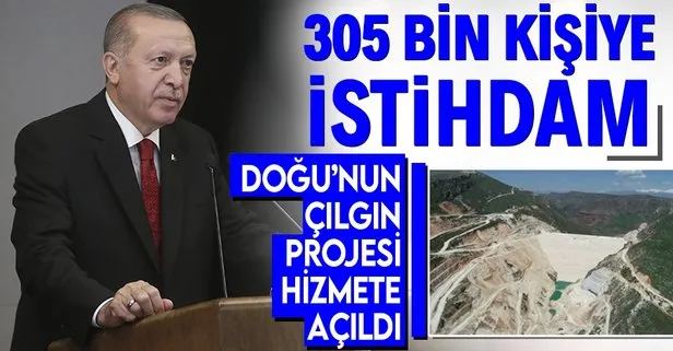 SON DAKİKA: Diyarbakır’ın çılgın projesi! Silvan Barajı Başkan Erdoğan’ın katılımıyla açıldı