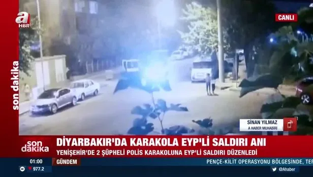SON DAKİKA: Diyarbakır’da karakola EYP’li saldırı!