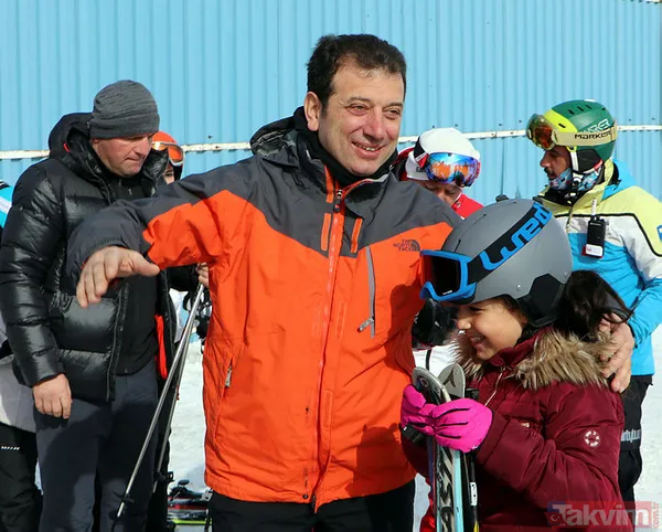 Ekrem İmamoğlu Elazığ'daki depremin yaraları sarılmadan tatile çıktı! Erzurum'da kayak yapıyor - 10