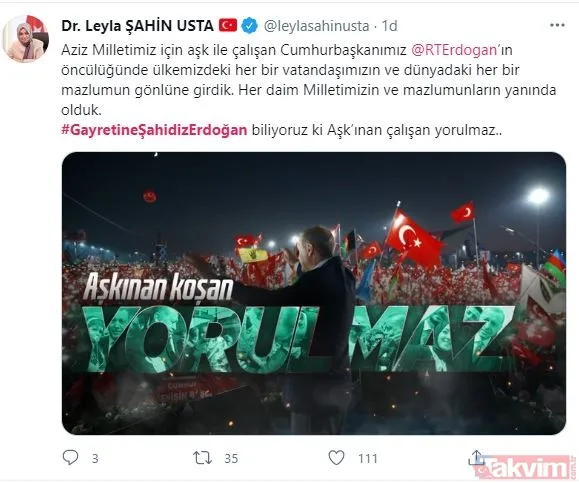 Büyük ve güçlü Türkiye yolunda ömrünü milletine adayan lider: #GayretineŞahidizErdoğan - 9