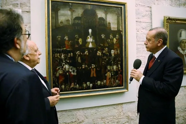 Cumhurbaşkanı Erdoğan, Hırka-i Saadet'i ziyaret etti-9