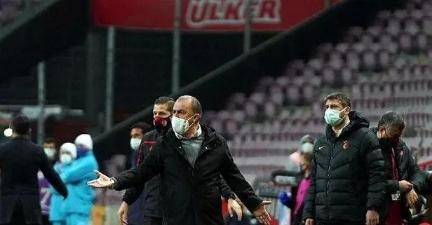Galatasaray Teknik Direktörü Fatih Terim’den Çaykur Rizespor mağlubiyeti sonrası hakem eleştirisi!