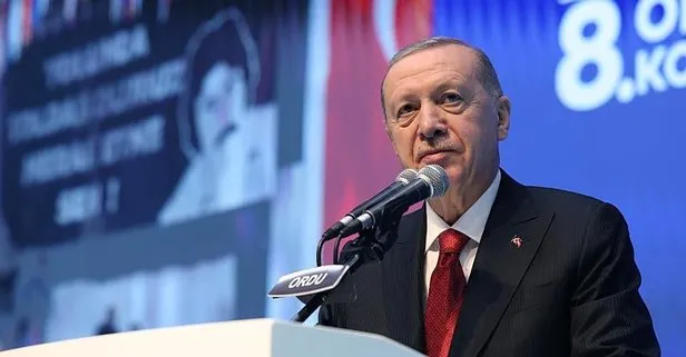 Başkan Erdoğan Samsun'da teröre sert mesaj: Ya silahlarını gömecekler ya da gömülecekler
