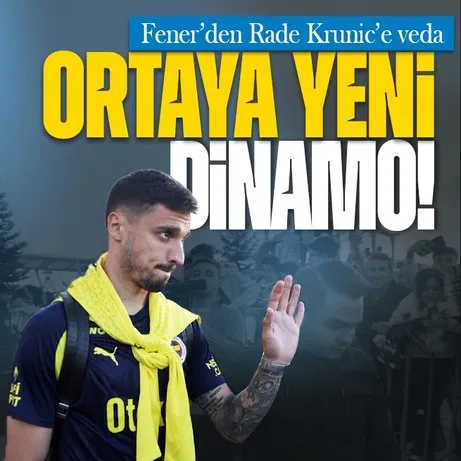 Fenerbahçe’ye sürpriz orta saha! Rade Krunic yerine gelecek