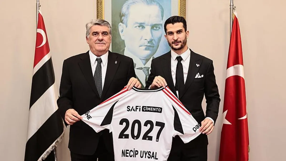 Beşiktaş Necip Uysal ile devam dedi!