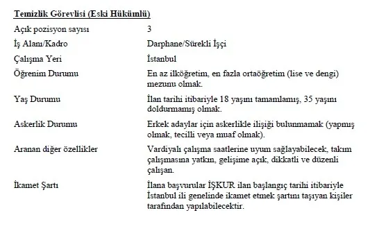 SON DAKİKA! İlanlar yenilendi! Kamuda çalışmak isteyenler dikkat: O kurumlar 425 işçi ve personel alımı yapacak-6