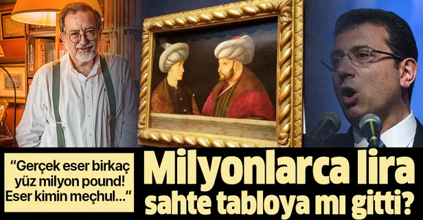 İBB'nin milyonlarca liraya satın aldığı Fatih Tablosu sahte mi? Ünlü tarihçi Murat Bardakçı: Kimin eseri olduğu meçhul!